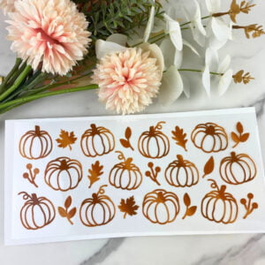 Gold Pumpkin/Leaves