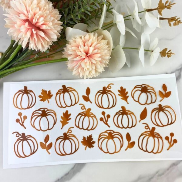 Gold Pumpkin/Leaves