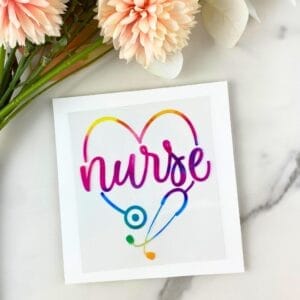 Nurse2 | 4" UV DTF Decal