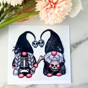 Skull Gnomes | 4" UV DTF Decal
