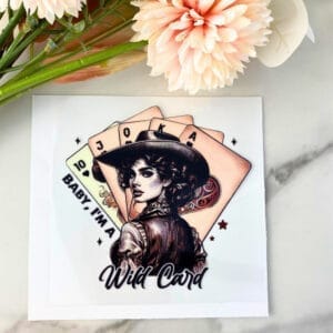 Wildcard | 4" UV DTF Decal