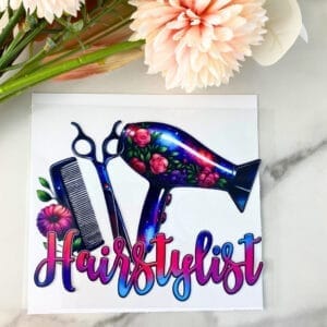 Hairstylist | 4" UV DTF Decal