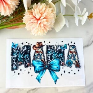 Western Mama | 4" UV DTF Decal