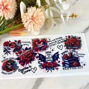 Spicy Book Club | 16 oz UV DTF Wrap