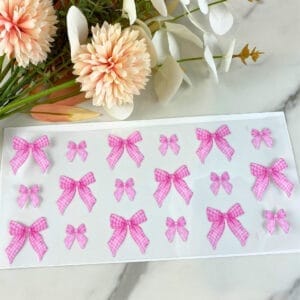 Pink Plaid Bows