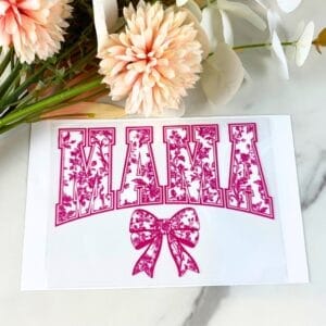 Mama Pink Bow