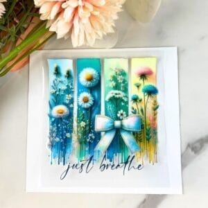 Just Breathe Brush Strokes