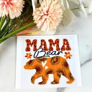 Mama Bear Sunflower