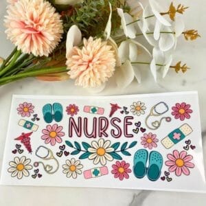 Nurse3 | 16 oz UV DTF Wrap