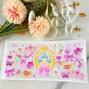 Princess Castle | 16 oz UV DTF Wrap