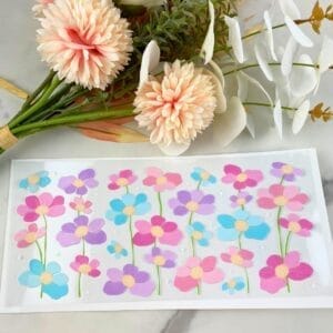 Simple Wildflowers | 16 oz UV DTF Wrap