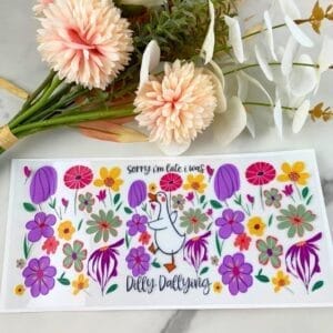 Dilly Dallying | 16 oz UV DTF Wrap