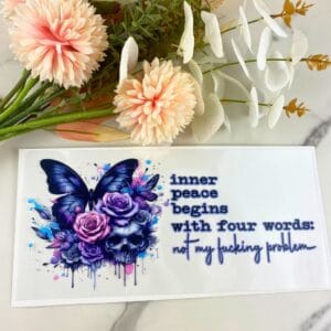 Inner Peace | 16 oz UV DTF Wrap