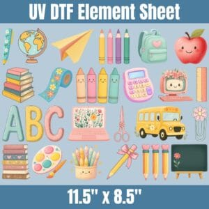 Cute Teacher Elements | Element Sheet
