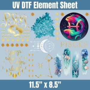 Pisces Zodiac | Element Sheet