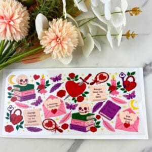 Dark Romance Reader | 16 oz UV DTF Wrap