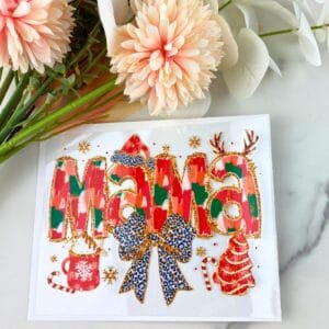 Christmas Mama | 4" UV DTF Decal