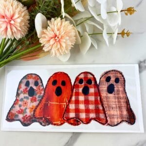 Four Felt Ghosts