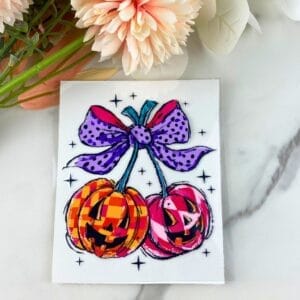 Cherry Checkered Pumpkins