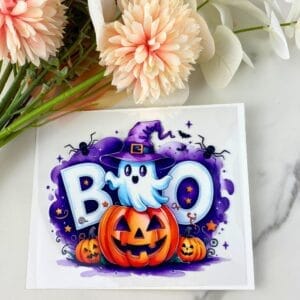 Boo Purple Hat Ghost