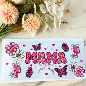 Mama Pink Butterfly