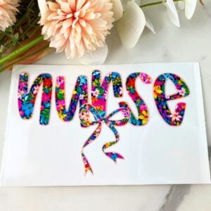 Nurse Flower Pattern