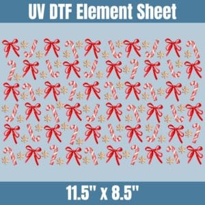 Candy Canes and Bows | Element Sheet