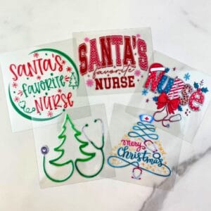Nurse Bundle | 3" UV DTF Ornament Decal