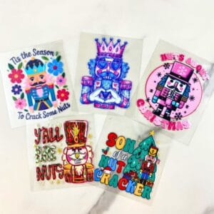 Nutcracker Bundle1 | 3" UV DTF Ornament Decal