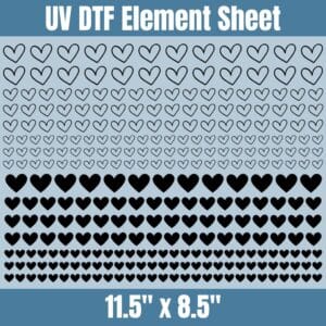 Black Hearts | Element Sheet