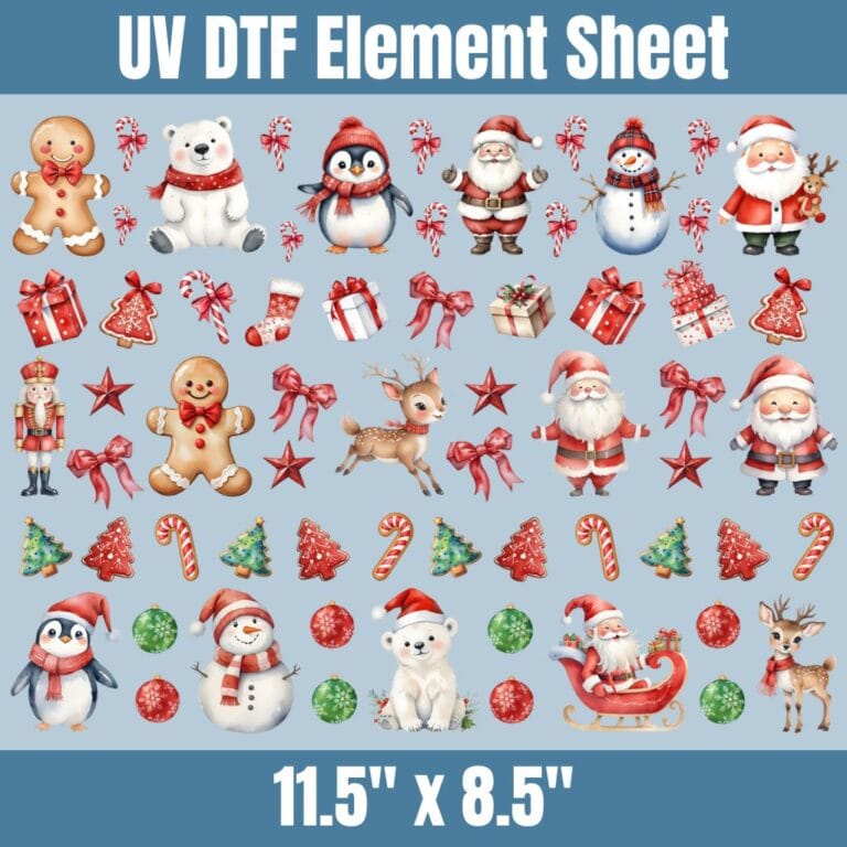 Christmas Characters | Element Sheet – HKS Custom Designs