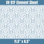 Tooled Leather (White) | Element Sheet