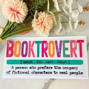 Booktrovert | 16 oz UV DTF Wrap