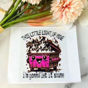 This Little Light | 4" UV DTF Decal