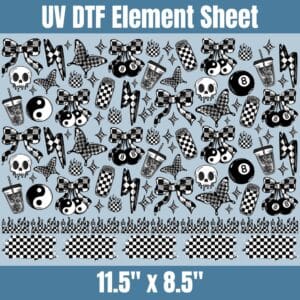 Checkered Cherry Coffee | Element Sheet
