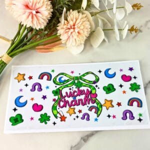 Lucky Charm | 16 oz UV DTF Wrap
