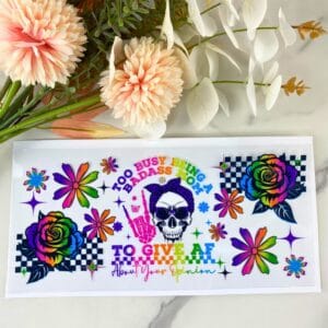 BadA Mom | 16 oz UV DTF Wrap