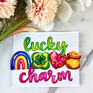 Lucky Charm2 | 4" UV DTF Decal