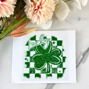 Lucky Clover | 4" UV DTF Decal