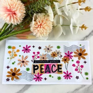 Protect Your Peace | 16 oz UV DTF Wrap