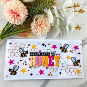 Sweet Like Honey | 16 oz UV DTF Wrap