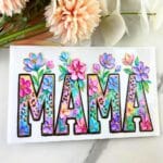Mama Floral | 4″ UV DTF Decal