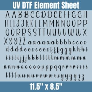 Letter Sheet2 | Element Sheet