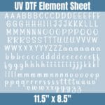 Letter Sheet5 | Element Sheet