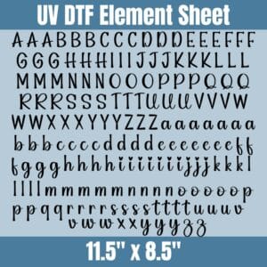 Letter Sheet6 | Element Sheet
