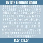 Letter Sheet10 | Element Sheet