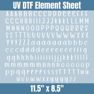 Letter Sheet10 | Element Sheet