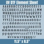 Letter Sheet11 | Element Sheet