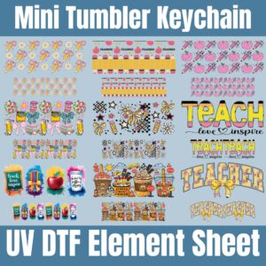 Teacher Mini Tumbler | Element Sheet
