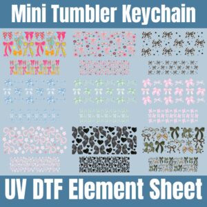 Bows Mini Tumbler | Element Sheet